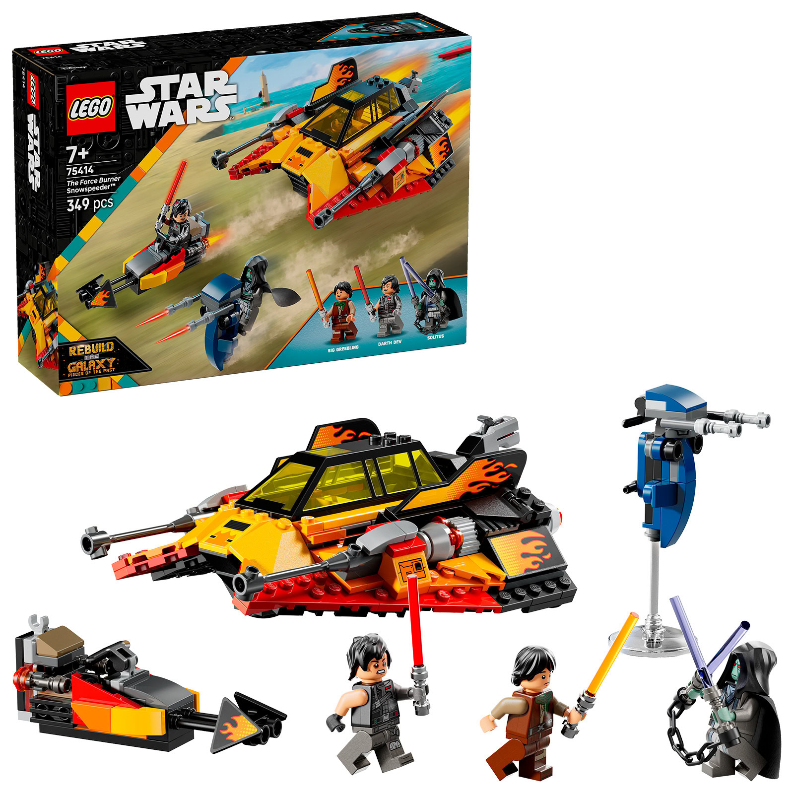 ▻ レゴ スターウォーズ 2025年75414月新商品：フォースバーナー